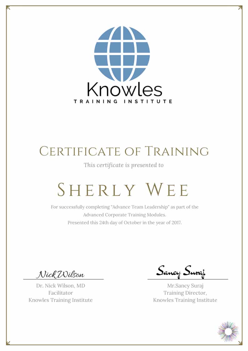 Advance Team Leadership Training Course in New Zealand Certification