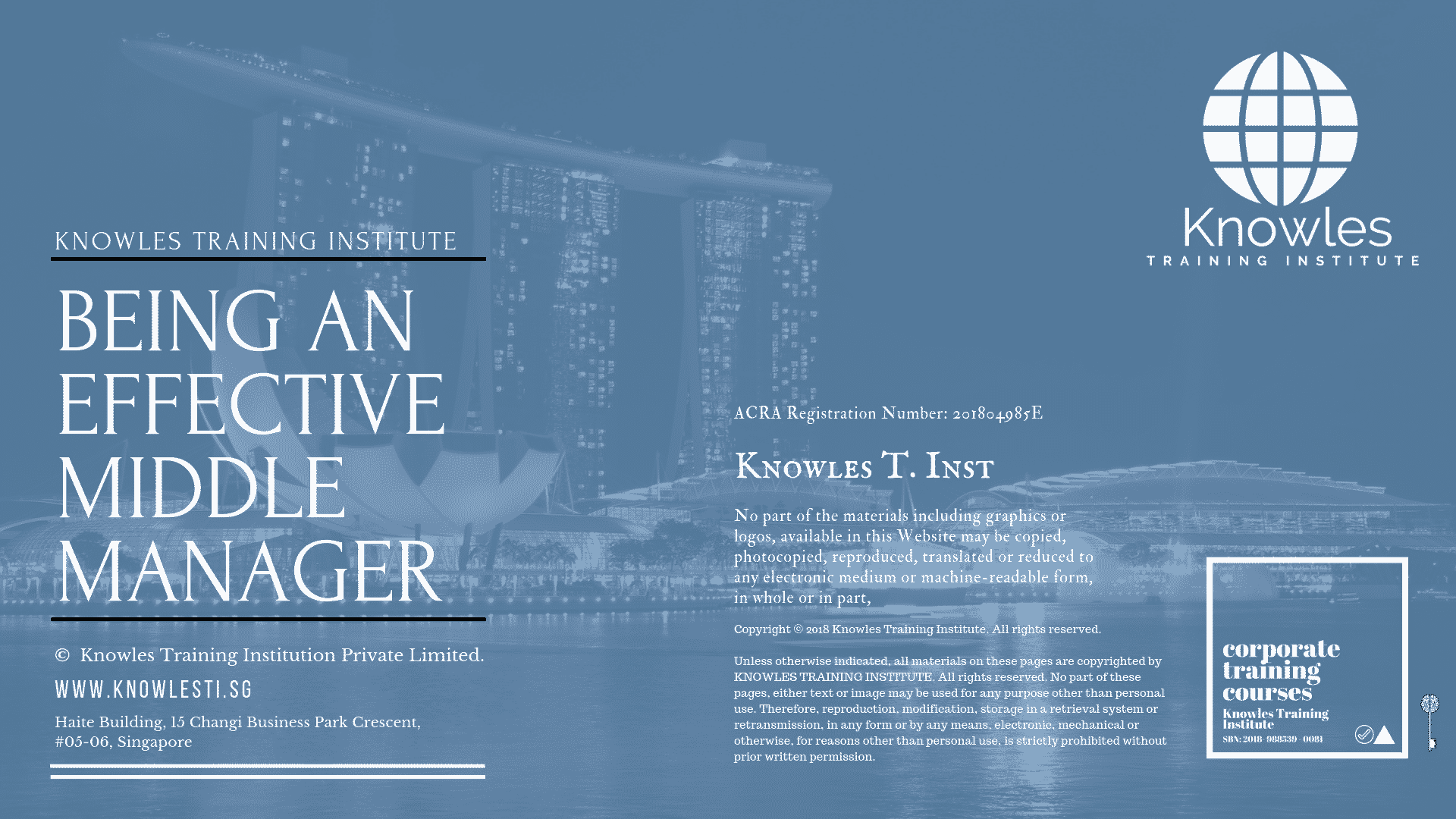 Being an Effective Middle Manager Training Course in New Zealand