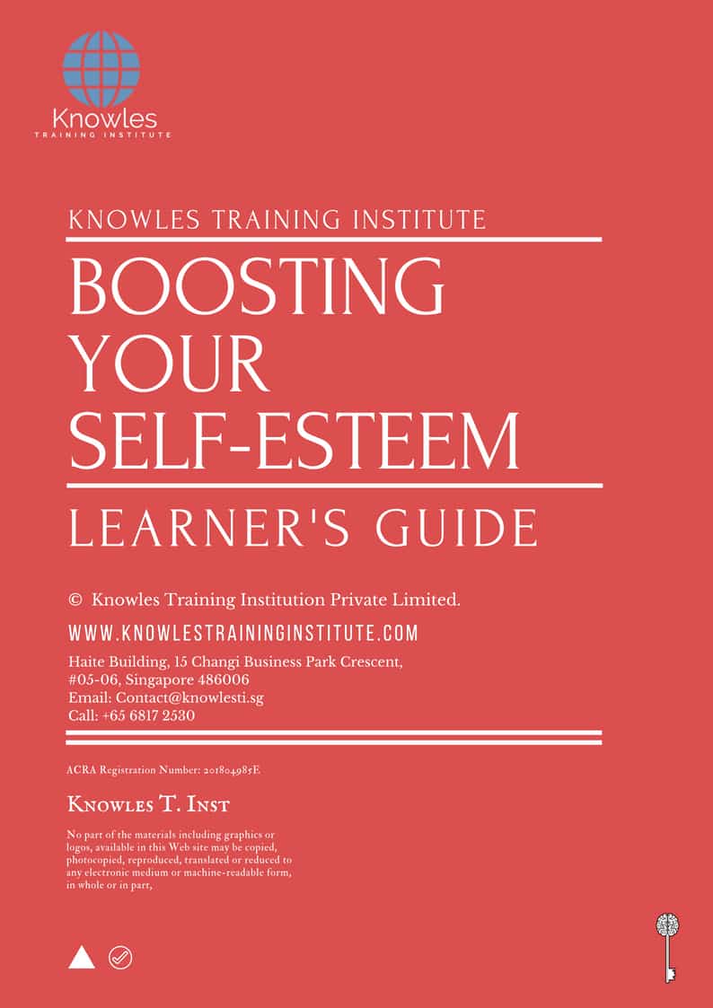 Boosting Your Self-Esteem Learner’s Guide Course in New Zealand
