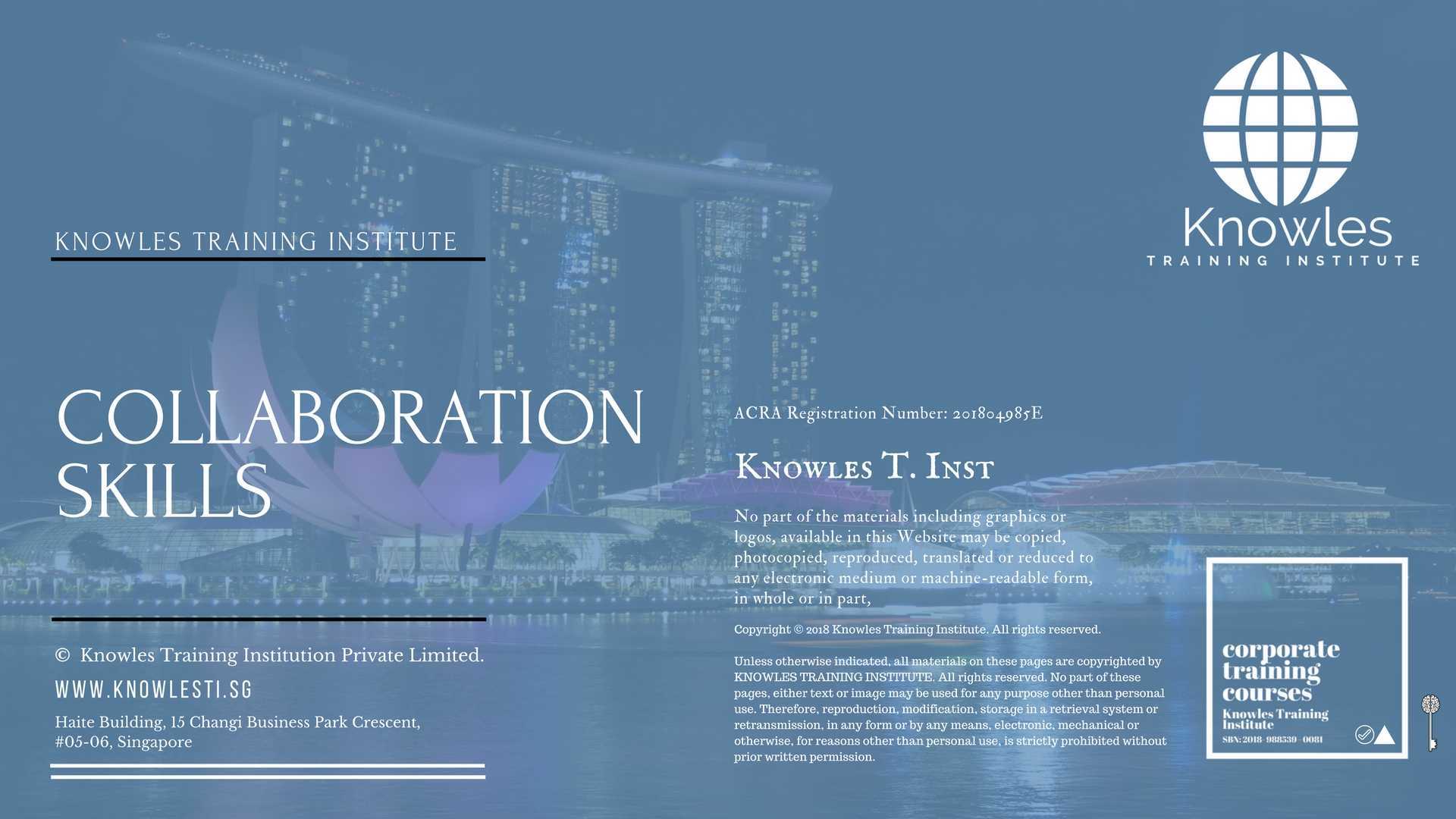 Collaboration Skills Training Course in New Zealand