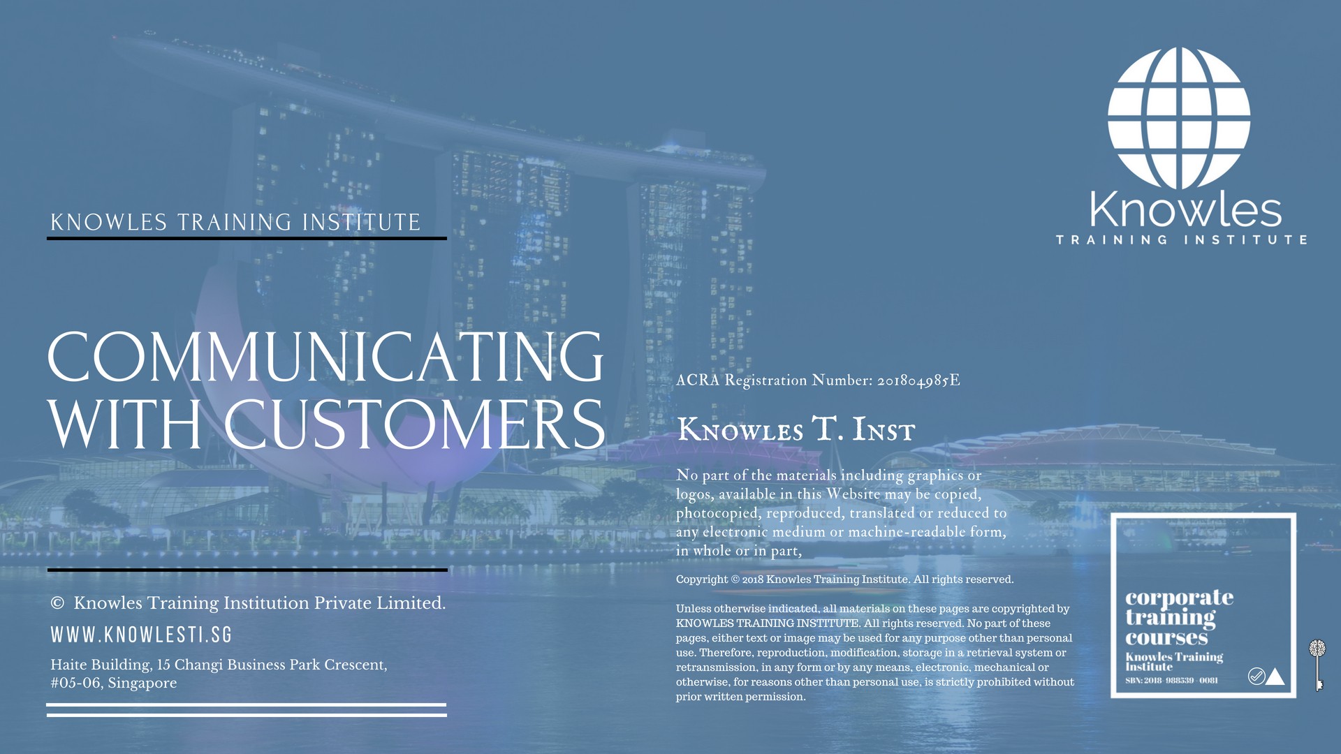 Communicating With Customers Course in New Zealand