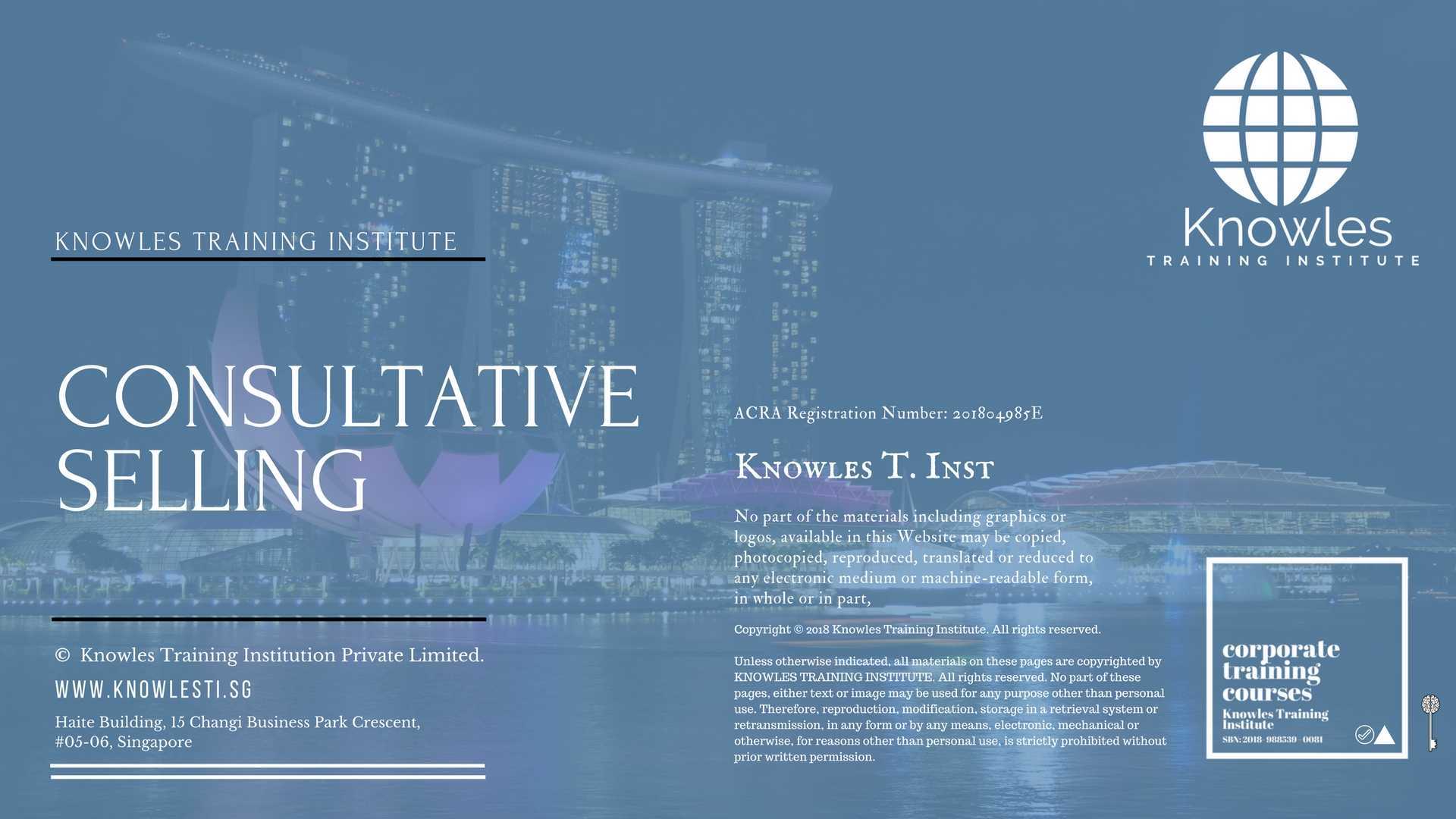 Consultative Selling Training Course in New Zealand