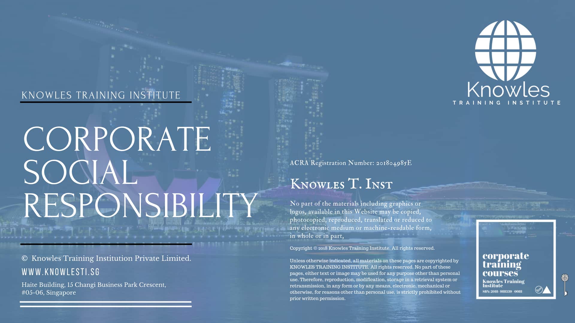 Corporate Social Responsibility Training Course in New Zealand