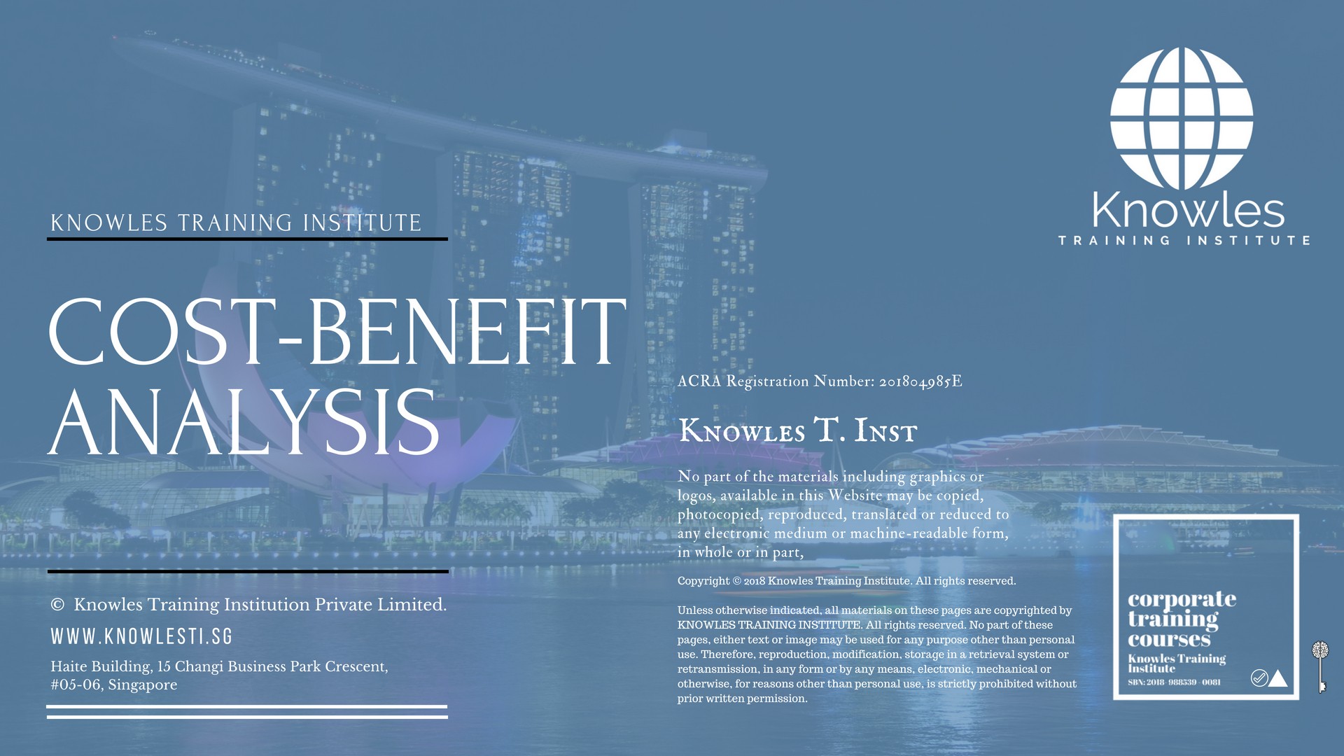 Cost-Benefit Analysis Training Course in New Zealand