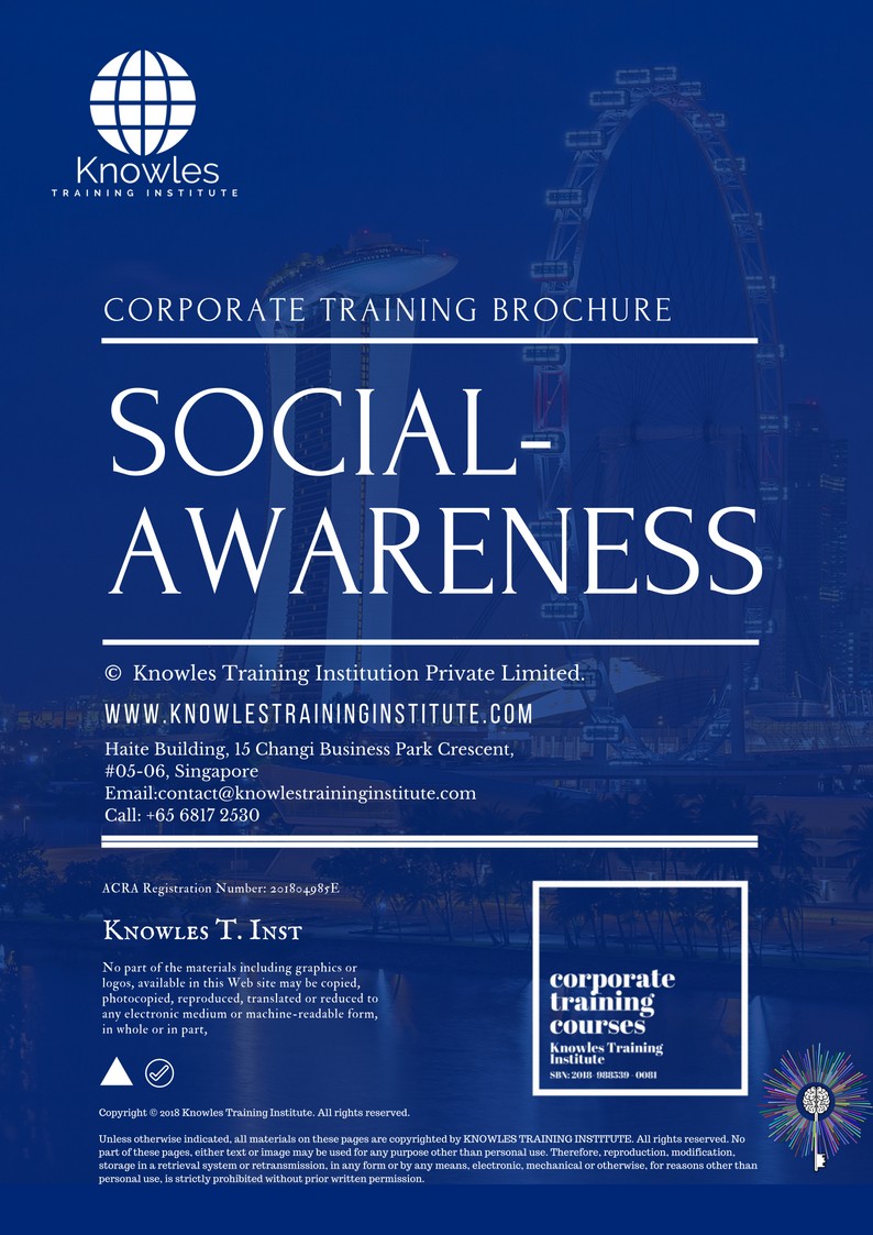 Course Brochure For Social-Awareness Training Course in New Zealand