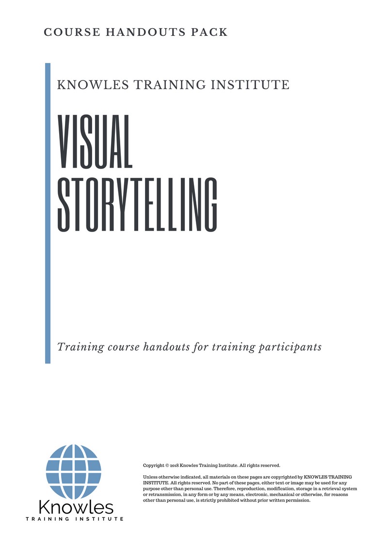 Course Handouts For Visual Storytelling in New Zealand
