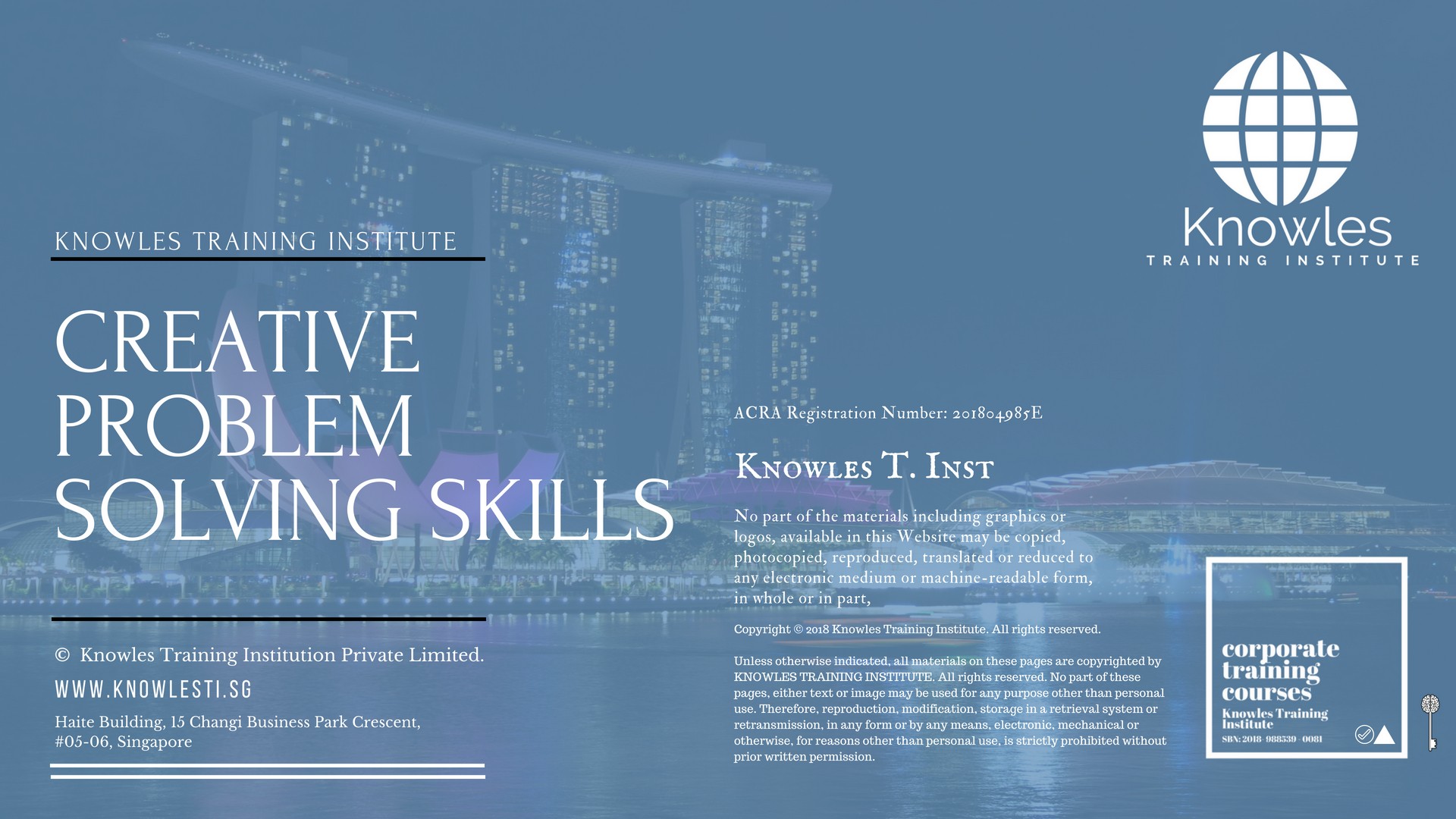 Creative Problem Solving Skills Course in New Zealand