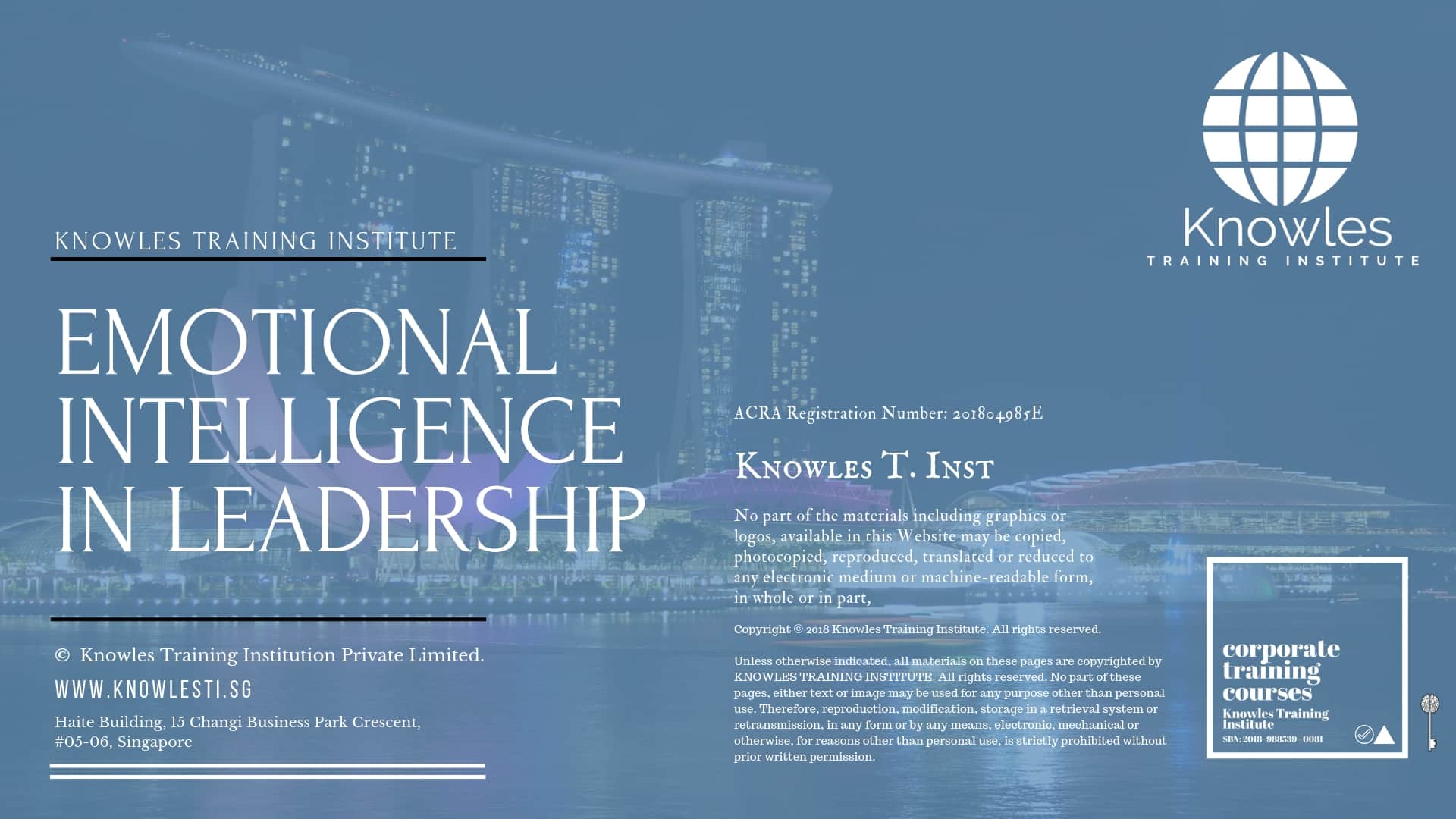 Emotional Intelligence In Leadership Training Course in New Zealand