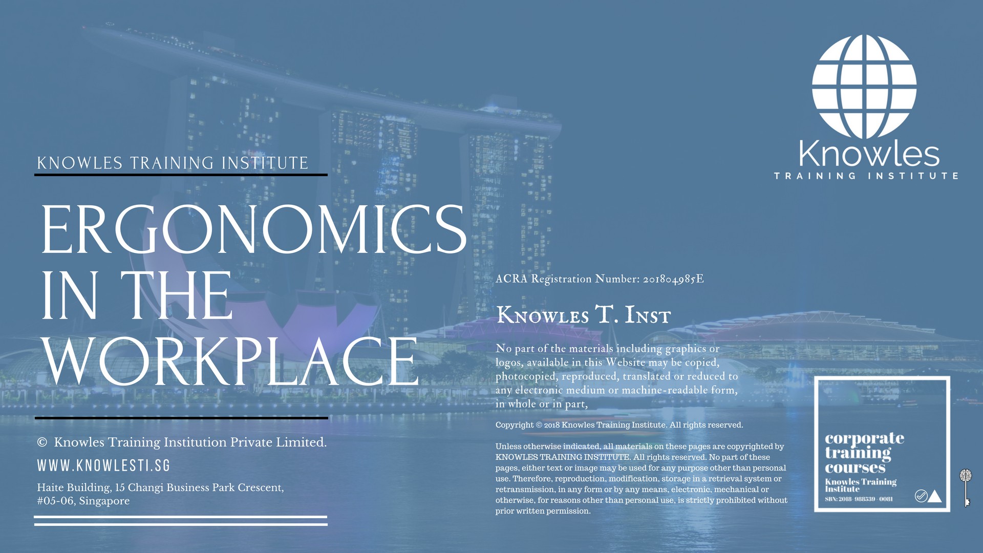 Ergonomics In The Workplace Training Course in New Zealand