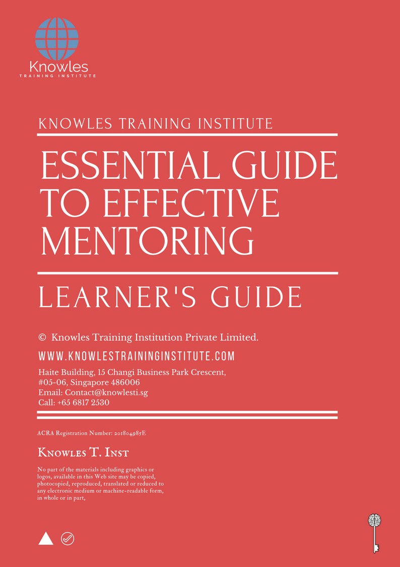 Essential Guide To Effective Mentoring Course in New Zealand Learner’s Guide