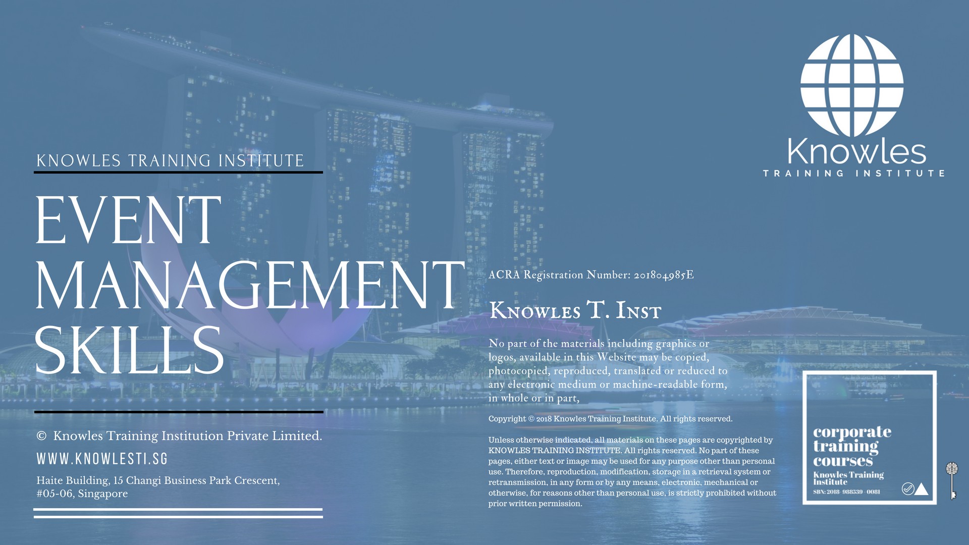 Event Management Skills Course in New Zealand