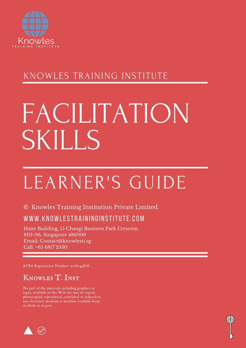 Facilitation Skills Course in New Zealand Learner’s Guide