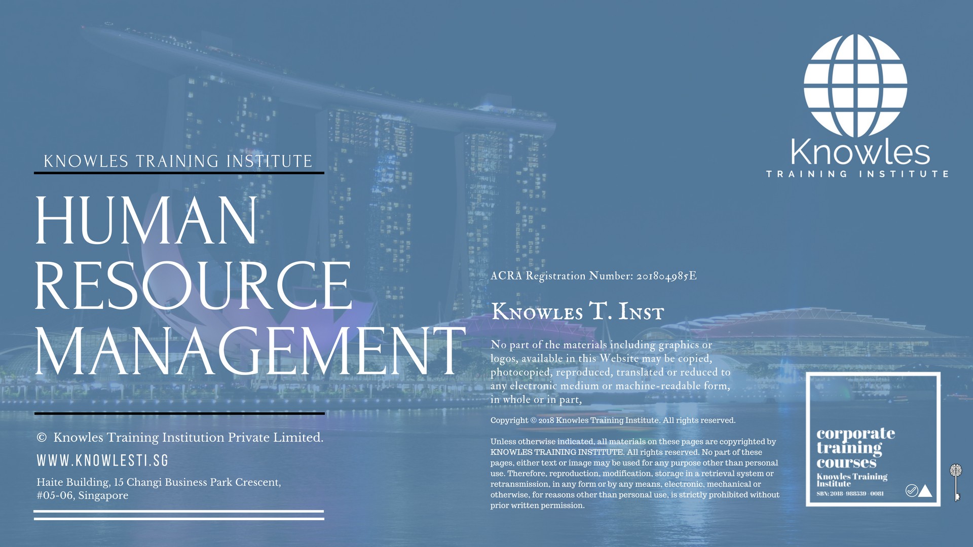 Human Resource Management Training Course in New Zealand