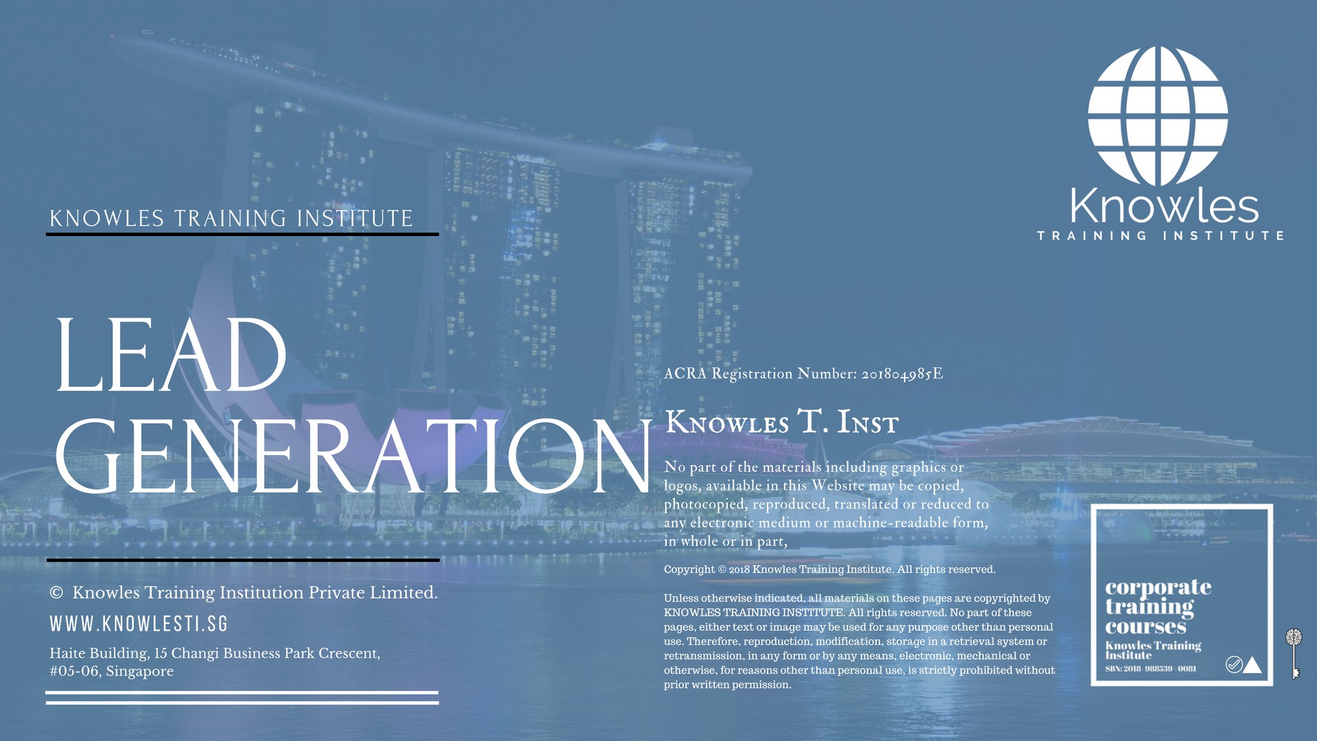 Lead Generation Training Course in New Zealand