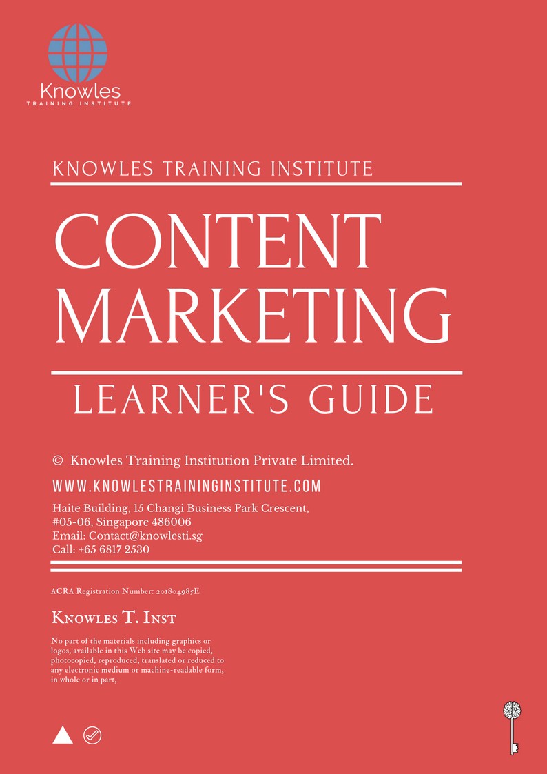 Learner’s Guide For Content Marketing Course in New Zealand