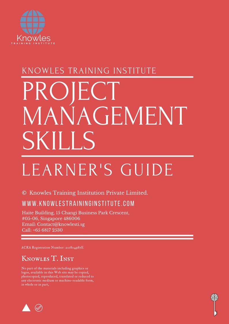 Learner’s Guide For Project Management Skills Course in New Zealand
