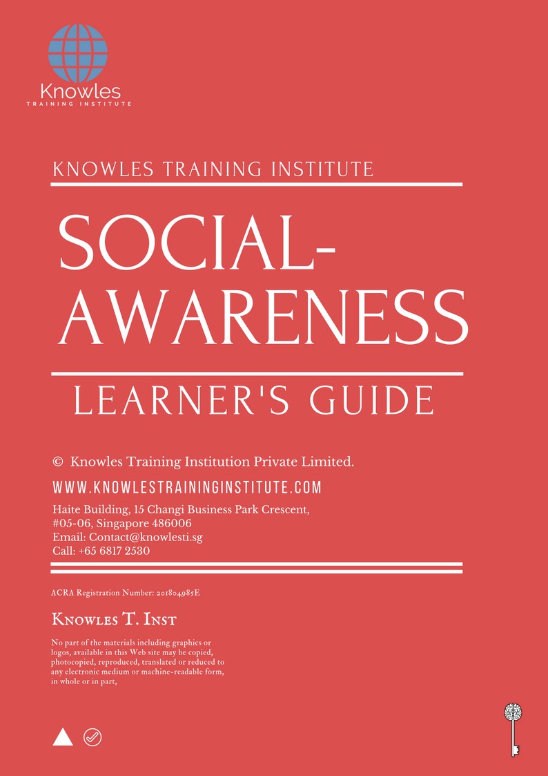Learner’s Guide For Social-Awareness Training Course in New Zealand