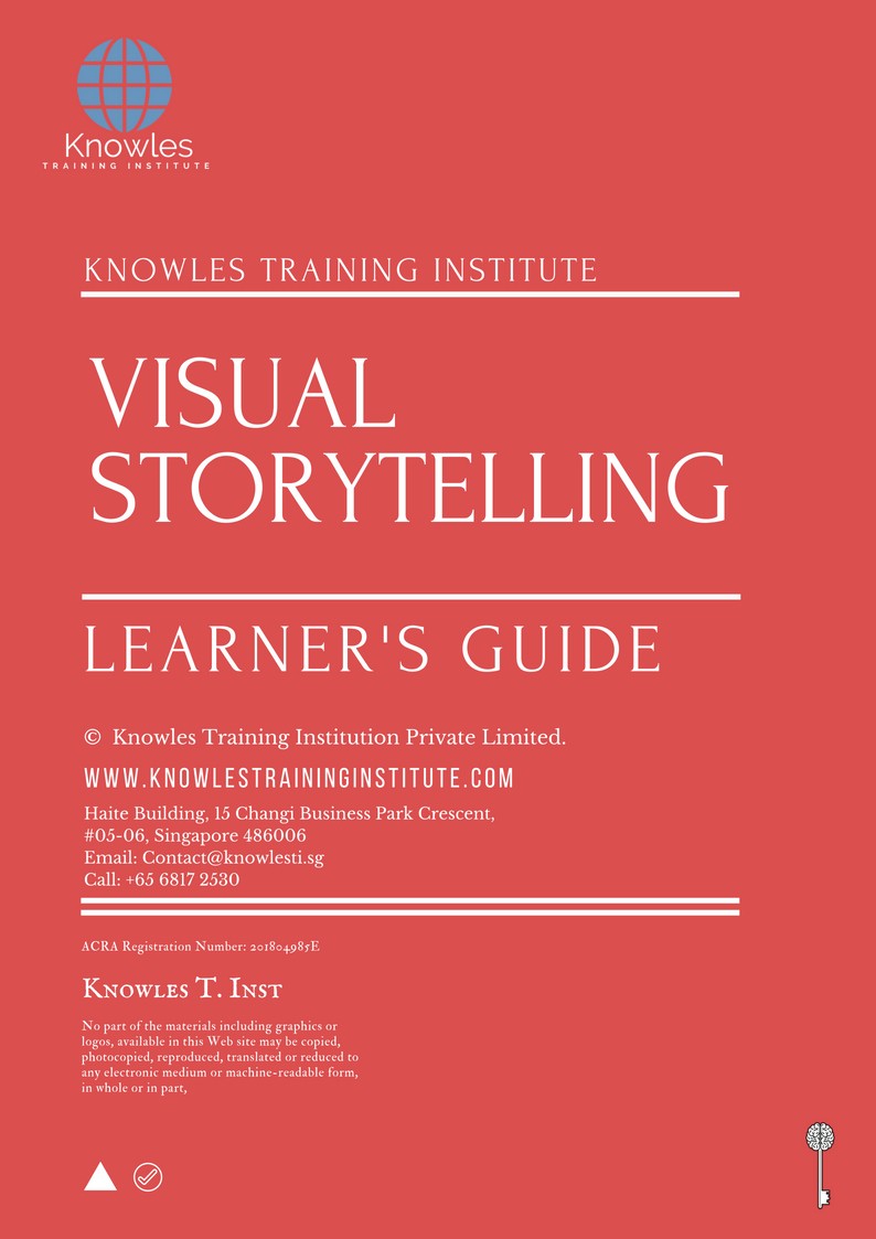 Learner’s Guide For Visual Storytelling Course in New Zealand