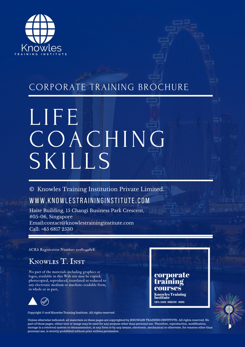 Life Coaching Skills Course in New Zealand Brochure