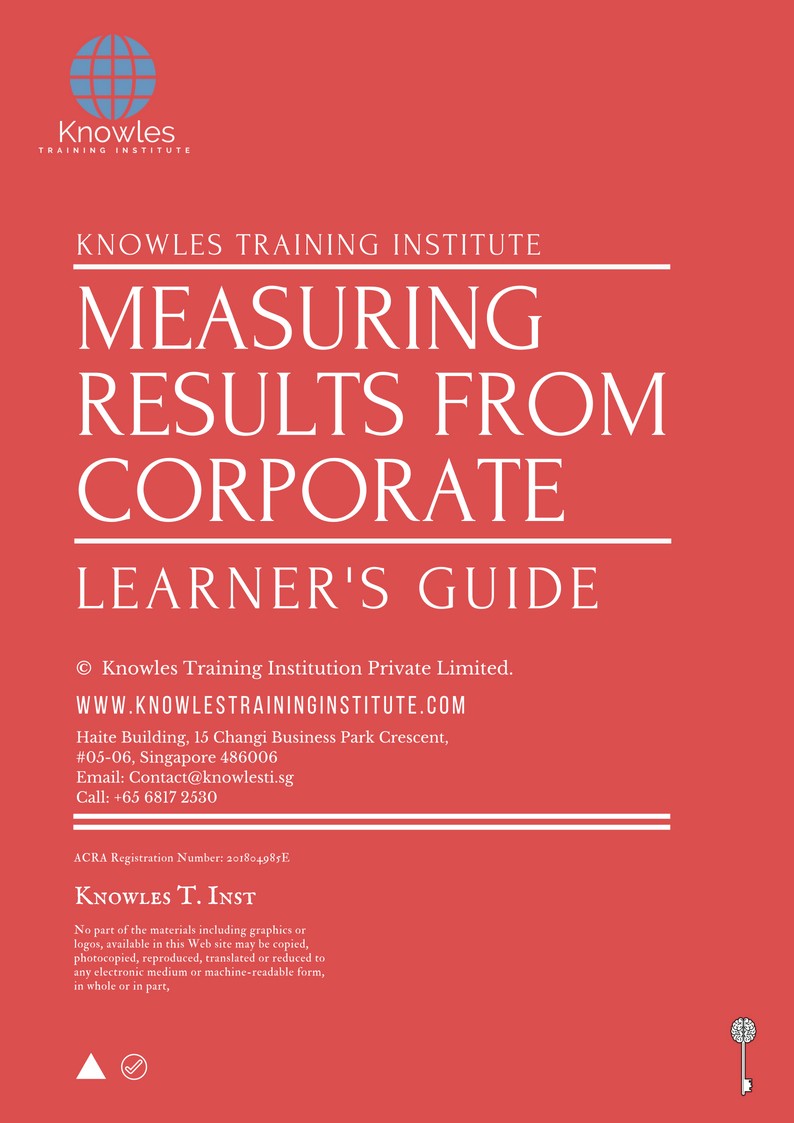 Measuring Results From Corporate Course in New Zealand Learner’s Guide