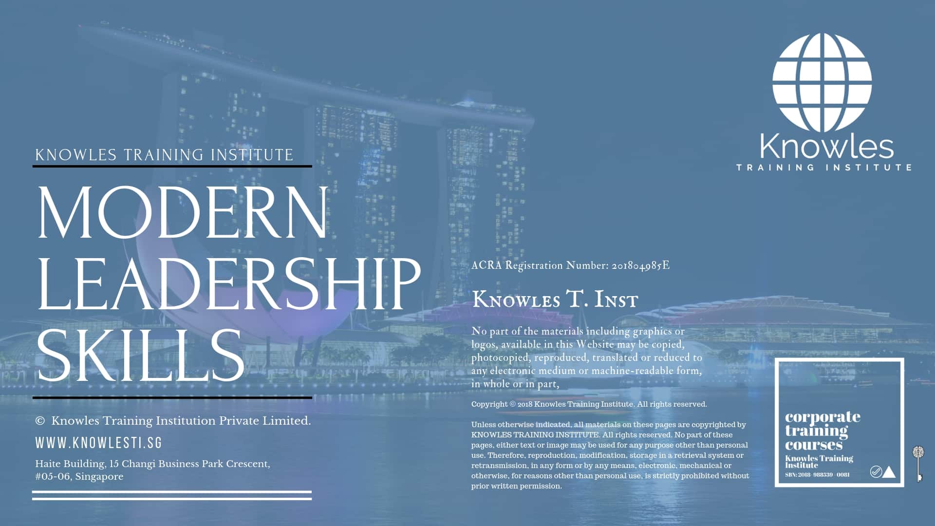 Modern Leadership Skills Training Course in New Zealand