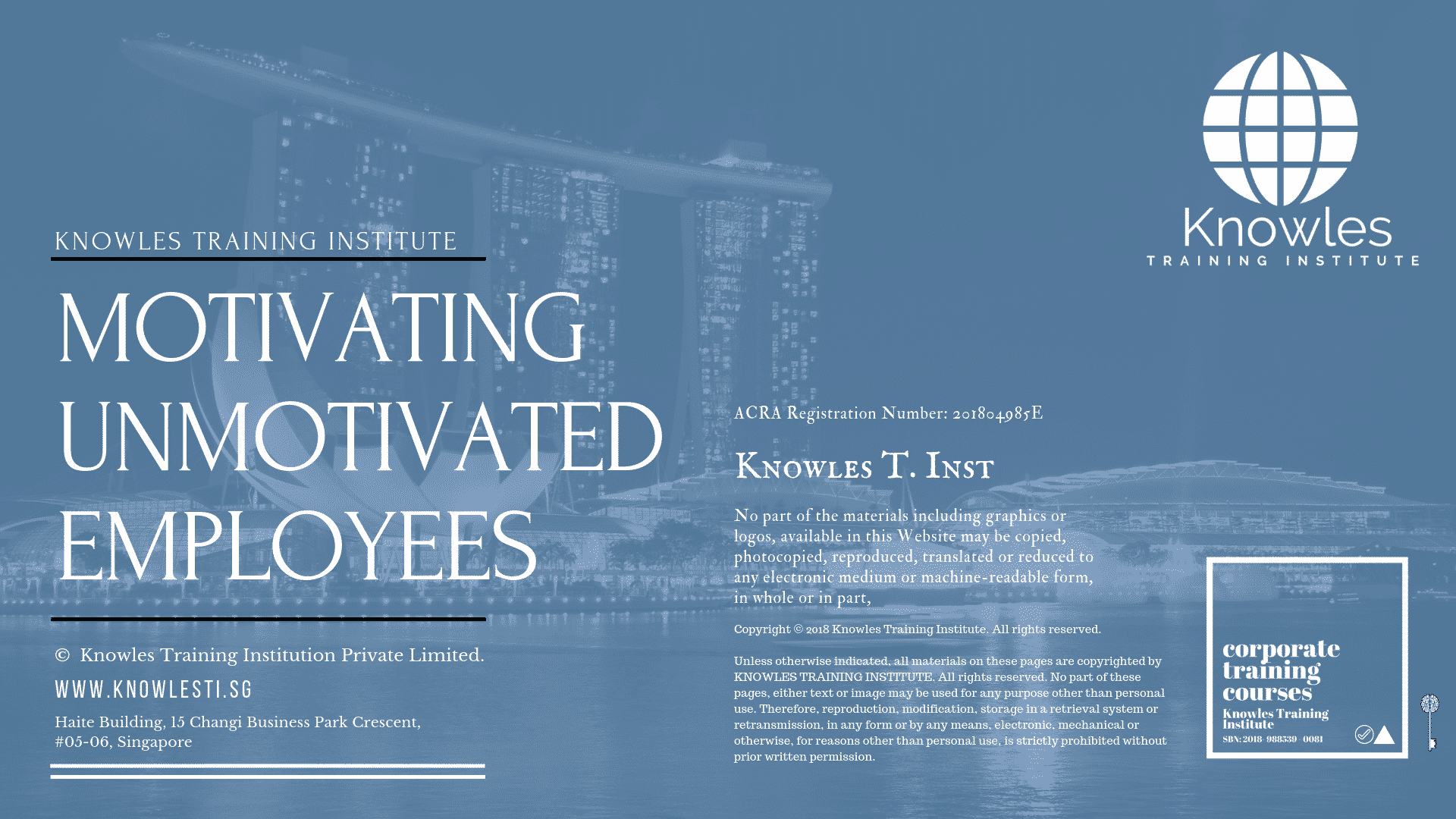 Motivating Unmotivated Employees Course in New Zealand