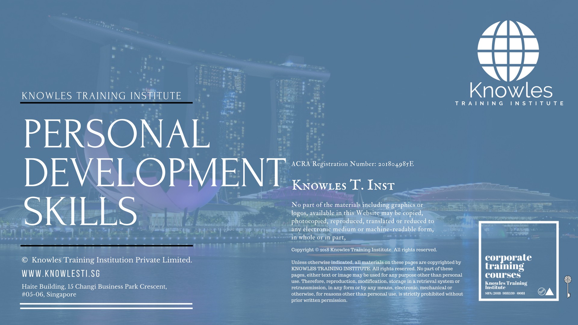 Personal Development Skills Training Course in New Zealand