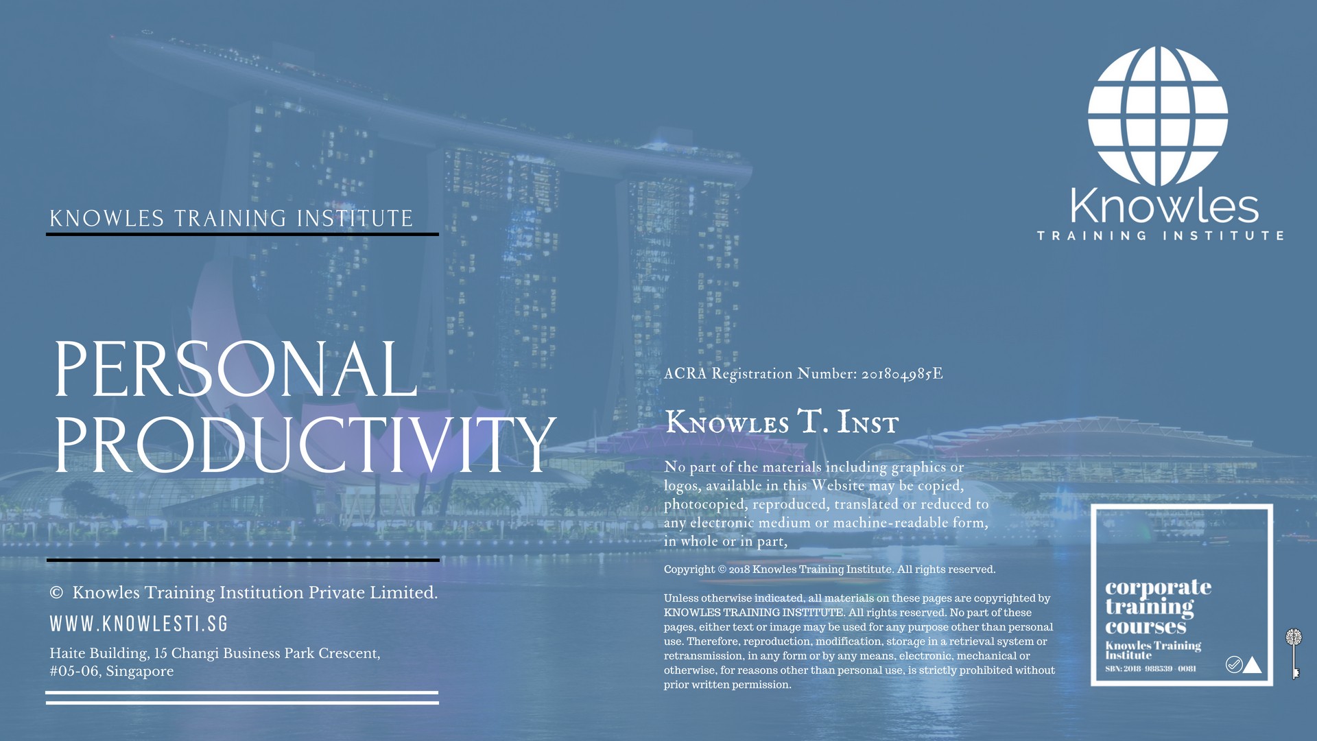 Personal Productivity Training Course in New Zealand