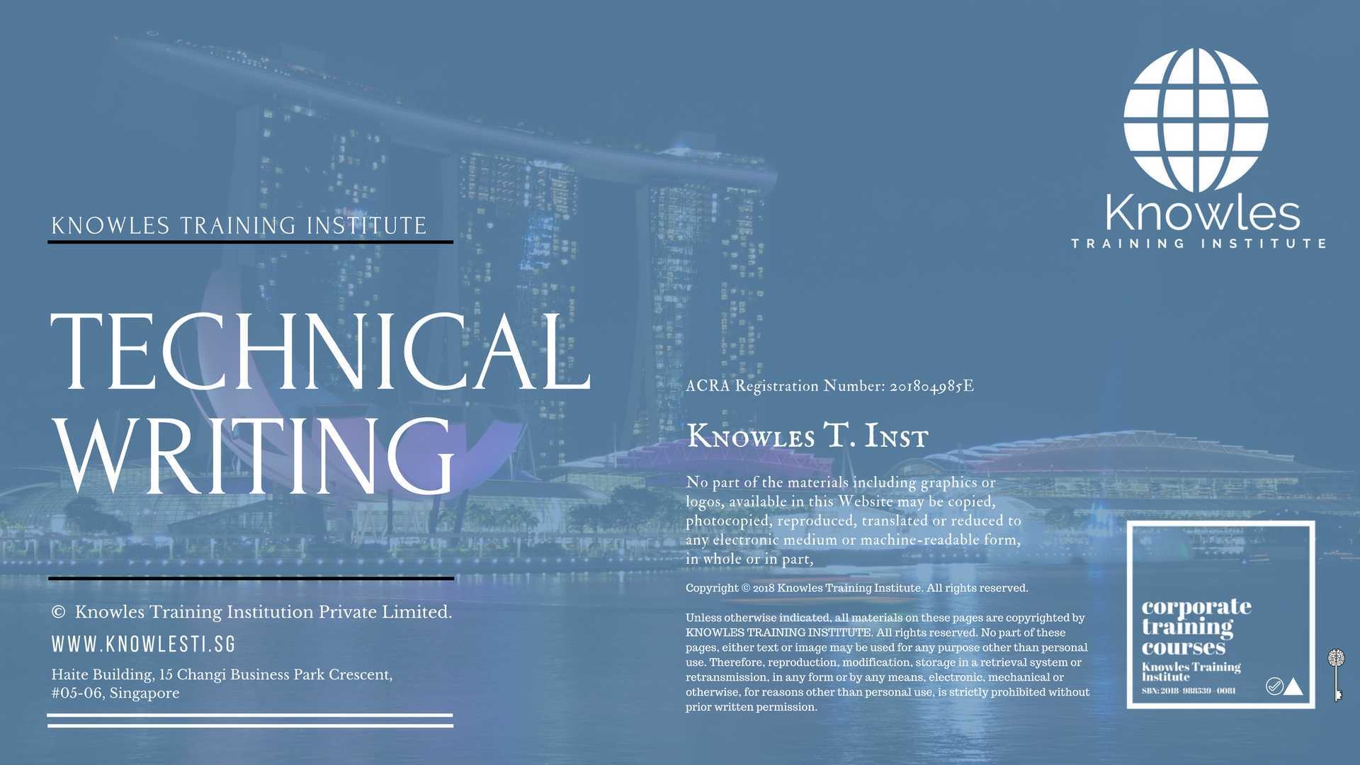 Technical Writing Training Course in New Zealand
