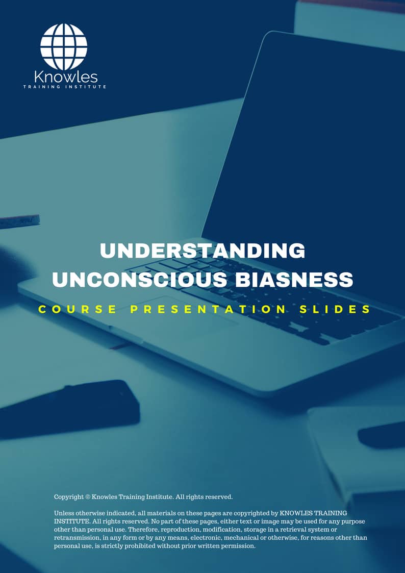 Understanding Unconscious Biasness Training Course in New Zealand Presentation Slides