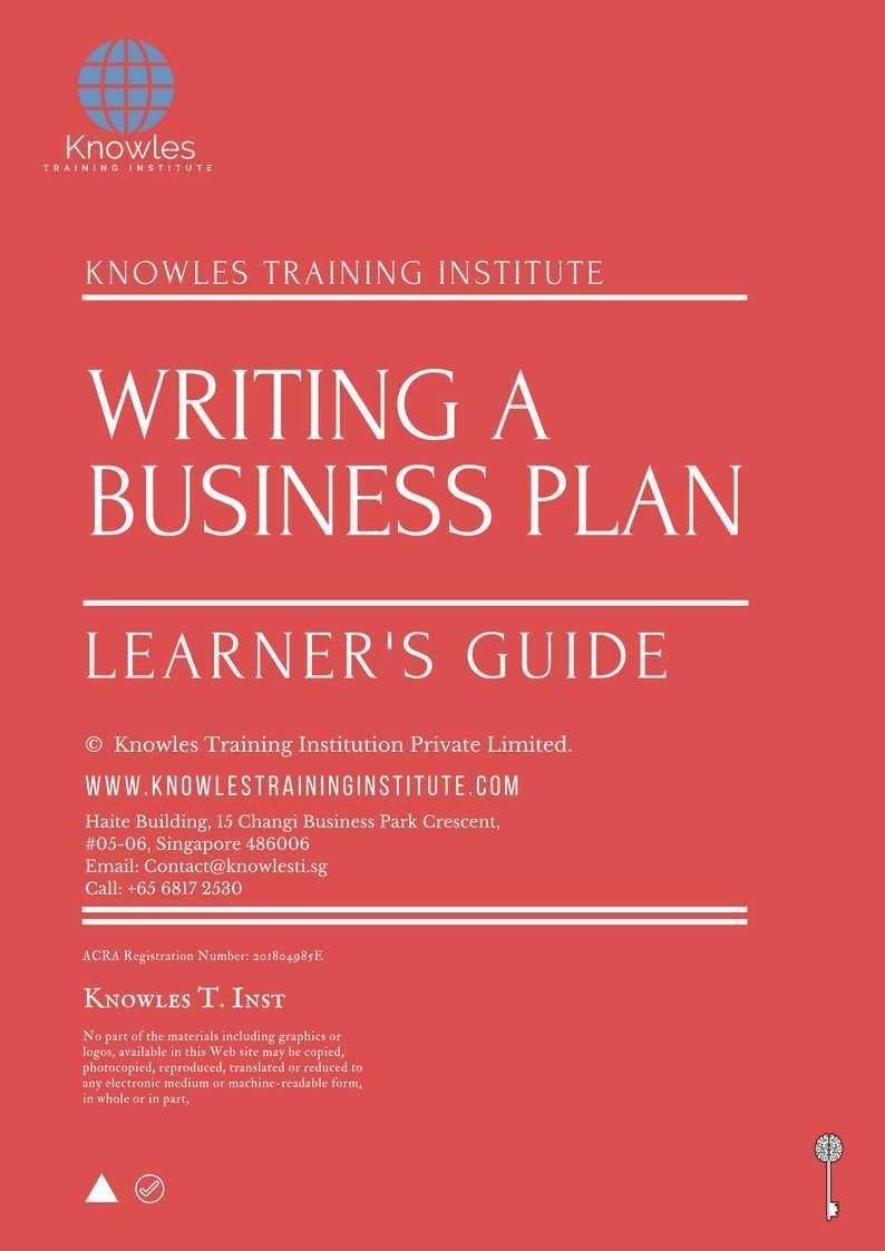 Writing A Business Training Course in New Zealand Learner’s Guide