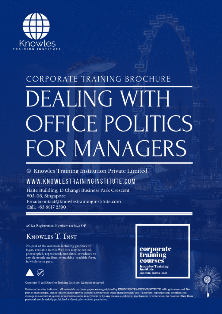 Dealing-with-Office-Politics-for-Managers-Training-Course-in-New-Zealand-Brochure