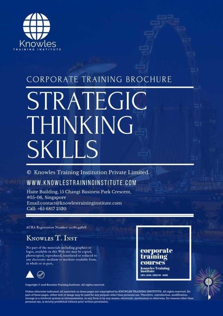 Strategic-Thinking-Skills-Training-Course-in-New-Zealand-Brochure